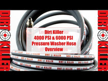 Load and play video in Gallery viewer, Single Wire Pressure Washer Hoses - 50 FT
